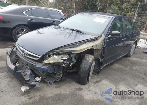 2006 Honda Accord 2.4 Vp из США, поврежденный, VIN 1HGCM56196A094513